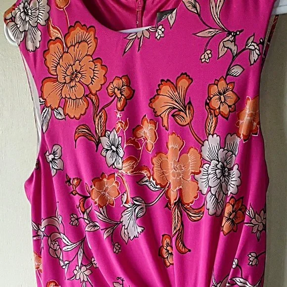 vince camuto pink floral dress Vince Camuto